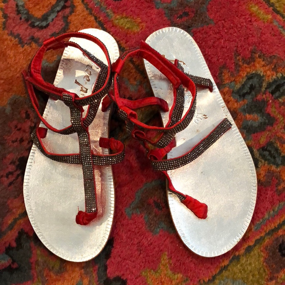 EUC Free People Sandals Size 38 (Size 8)